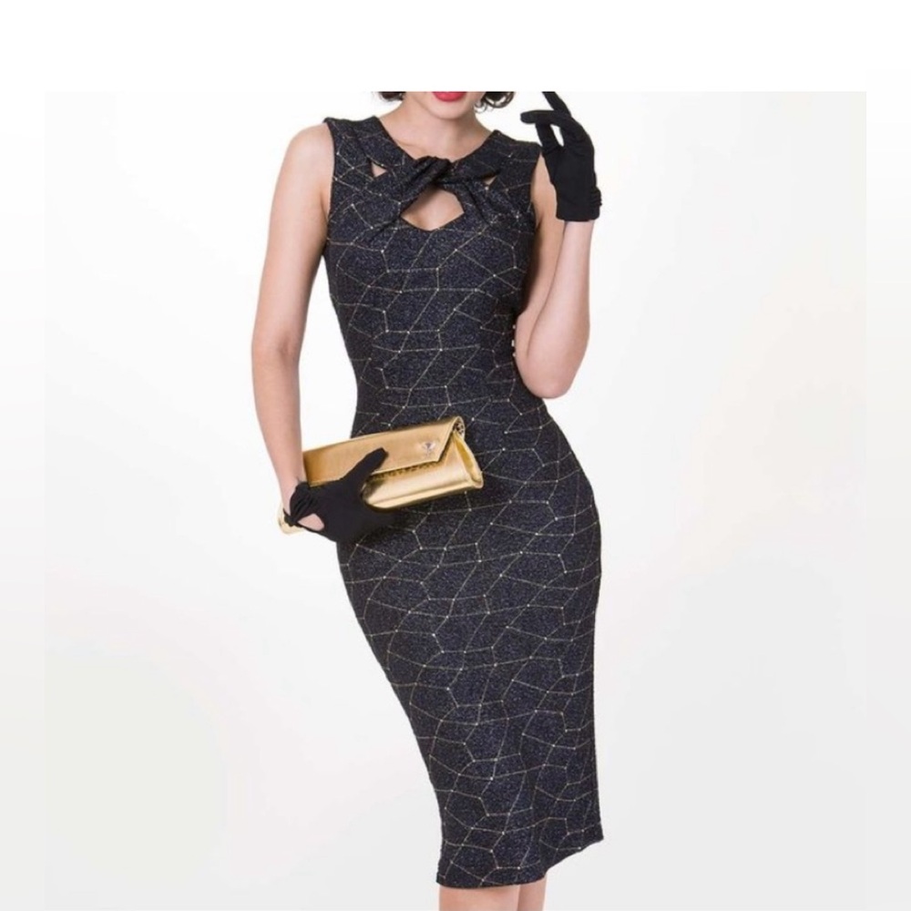 Dont Cross Me Pencil Dress